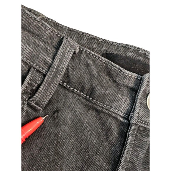 Joe's Jeans Denim Shorts The Ozzie 4" Cut Off Womens Size 28 Washed Black Gray - Picture 8 of 14